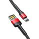 Кабель Baseus Cafule Cable（Special Edition）USB For iP 1m Red+Black CALKLF-G91 фото 2