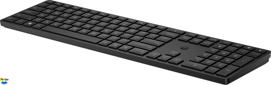 Клавіатура бездротова HP 455 Programmable Wireless Keyboard, чорна 4R177AA фото